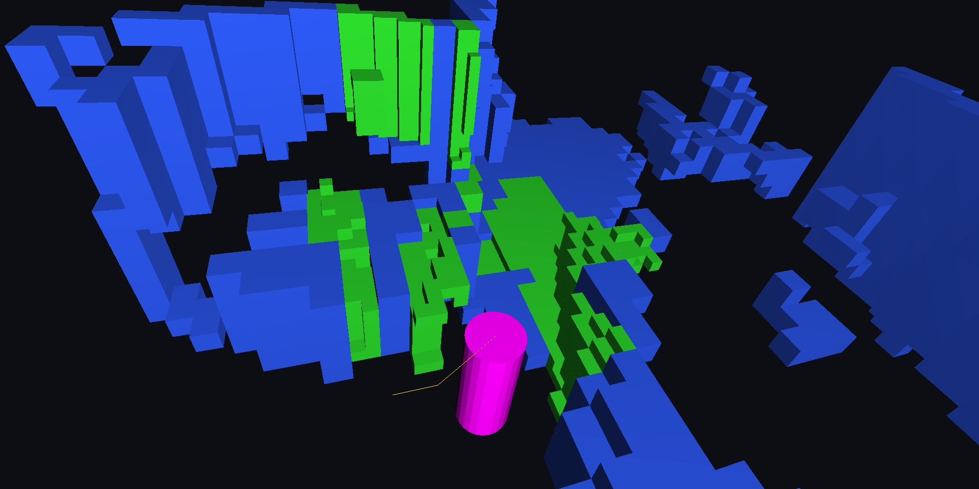 Adaptive resolution map visualization